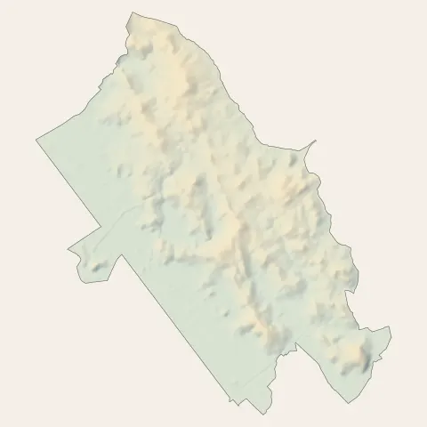 Crossac : relief