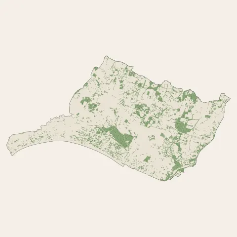 La Baule-Escoublac : bois, forêts et landes