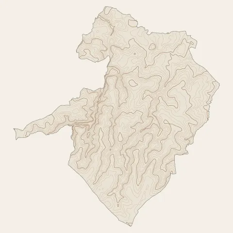 Fay-de-Bretagne : courbes de niveau