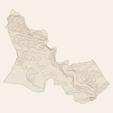 Guenrouet : courbes de niveau