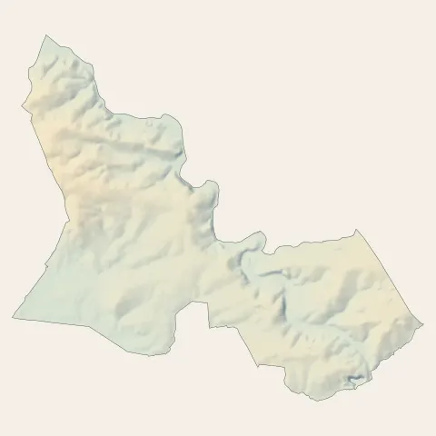 Guenrouet : relief