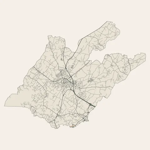 Guérande : voies