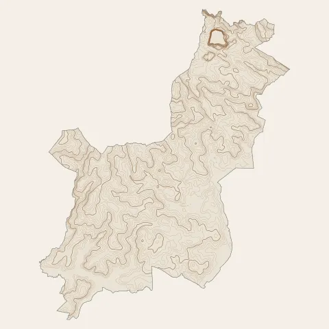 Herbignac : courbes de niveau
