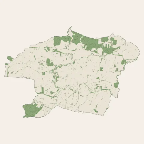 Joué-sur-Erdre : bois, forêts et landes
