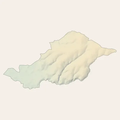 Le Landreau : relief