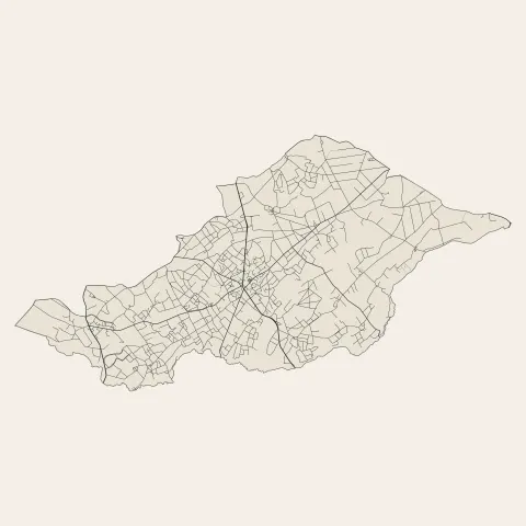 Le Landreau : voies