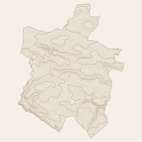 Ligné : courbes de niveau