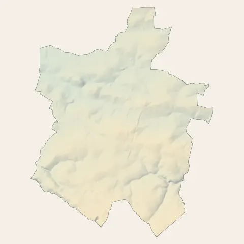 Ligné : relief