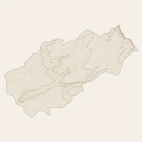Le Loroux-Bottereau : courbes de niveau