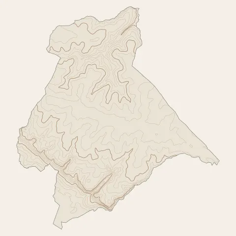 Malville : courbes de niveau