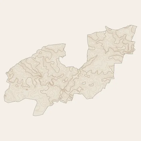 Missillac : courbes de niveau