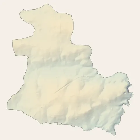 Mouzeil : relief