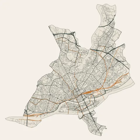 Nantes : voies