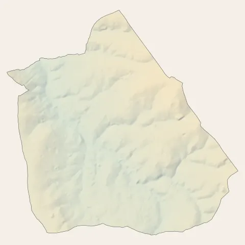 La Planche : relief
