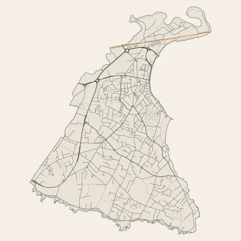 Le Pouliguen : voies