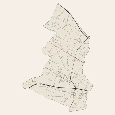 Prinquiau : voies