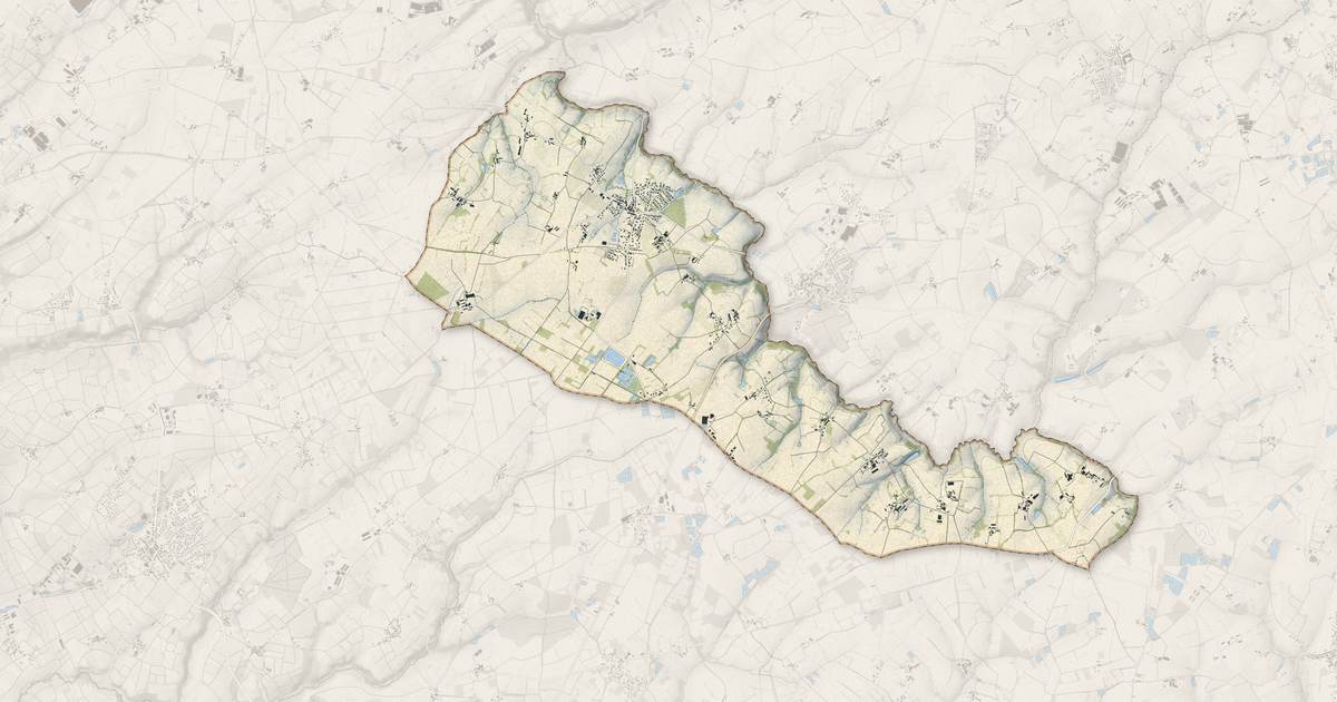 Portrait cartographique de La Remaudière : relief, eau, forêts, bâti et voies, calculés à partir des données de l'IGN