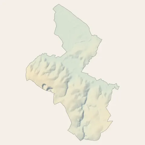 Rouans : relief