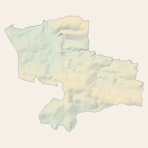 Rougé : relief