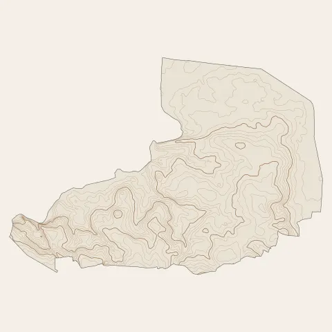 Sainte-Anne-sur-Brivet : courbes de niveau