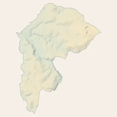 Saint-Colomban : relief
