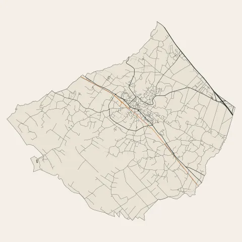 Saint-Étienne-de-Montluc : voies