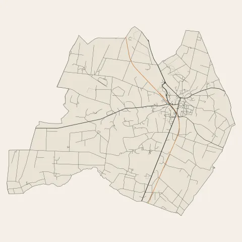 Saint-Gildas-des-Bois : voies