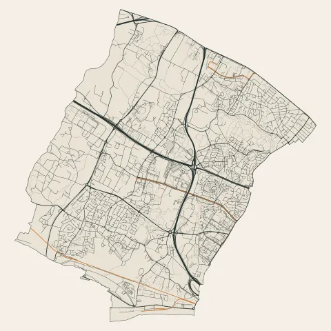 Saint-Herblain : voies