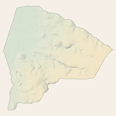 Saint-Mars-du-Désert : relief