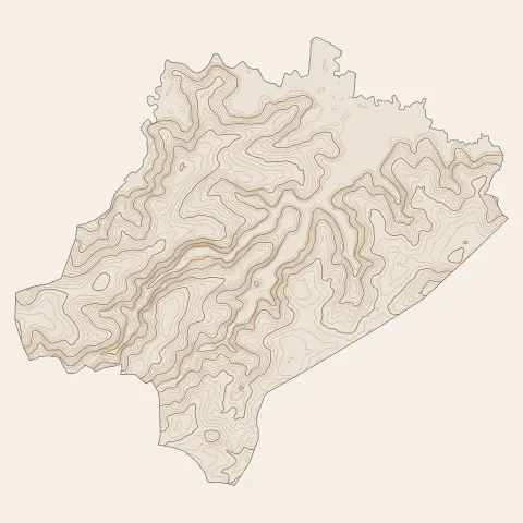 Saint-Molf : courbes de niveau
