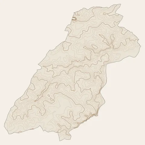 Sainte-Pazanne : courbes de niveau