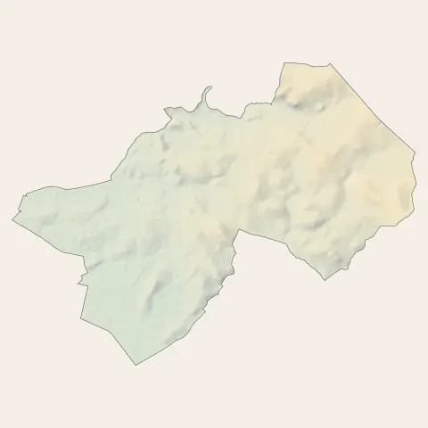 Sainte-Reine-de-Bretagne : relief