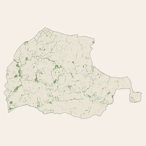 Les Touches : bois, forêts et landes