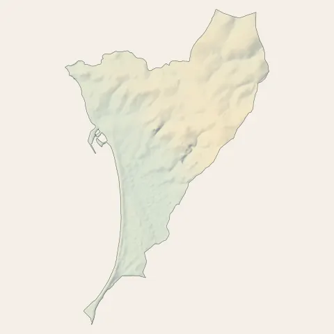 La Turballe : relief