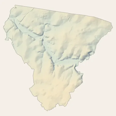 Vertou : relief