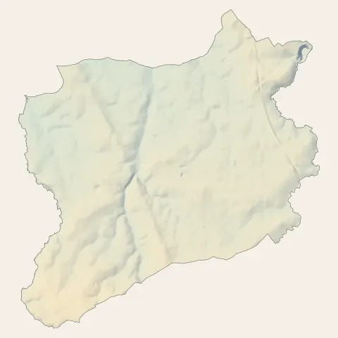 Vieillevigne : relief
