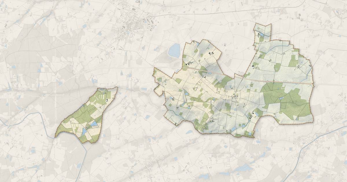 Portrait cartographique de Auvilliers-en-Gâtinais : relief, eau, forêts, bâti et voies, calculés à partir des données de l'IGN