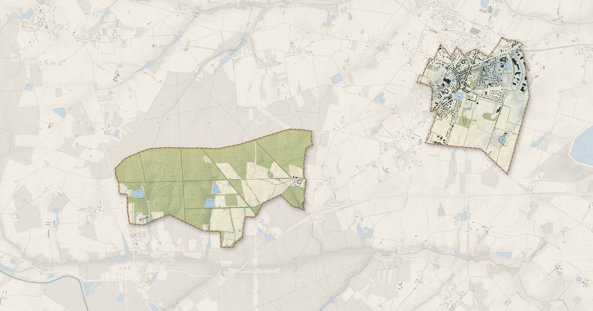 Portrait cartographique de Bellegarde : relief, eau, forêts, bâti et voies, calculés à partir des données de l'IGN