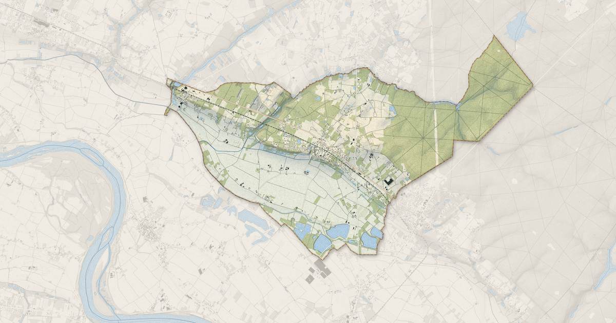 Portrait cartographique de Bray-Saint-Aignan : relief, eau, forêts, bâti et voies, calculés à partir des données de l'IGN