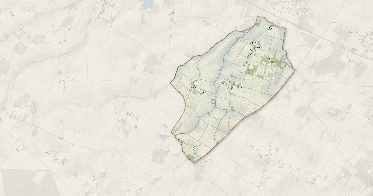 Portrait cartographique de Chapelon : relief, eau, forêts, bâti et voies, calculés à partir des données de l'IGN