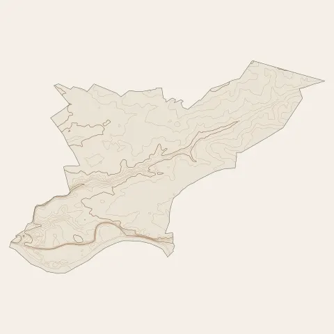 Châteauneuf-sur-Loire : courbes de niveau