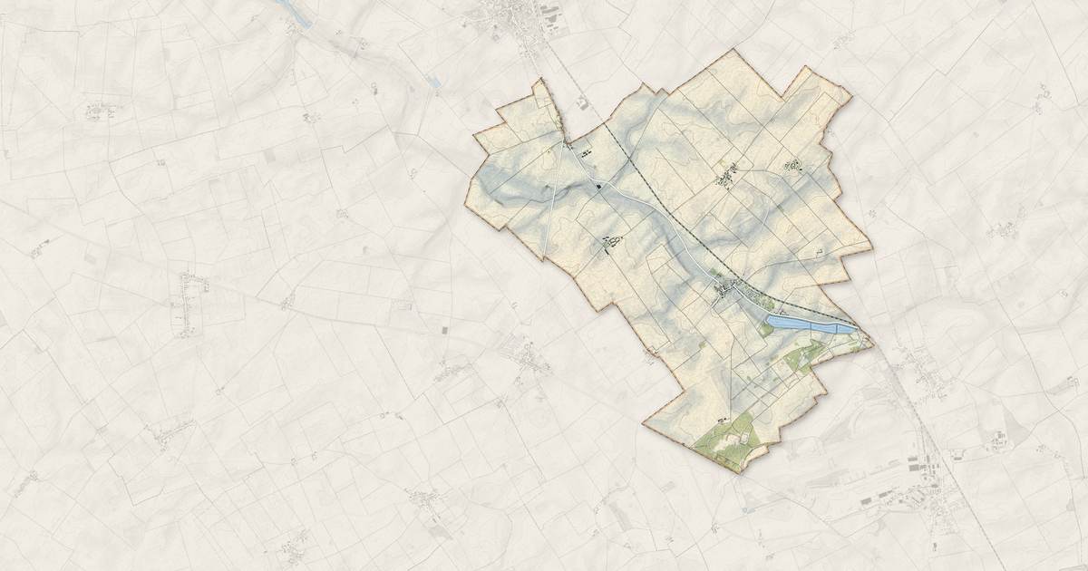Portrait cartographique de Coinces : relief, eau, forêts, bâti et voies, calculés à partir des données de l'IGN