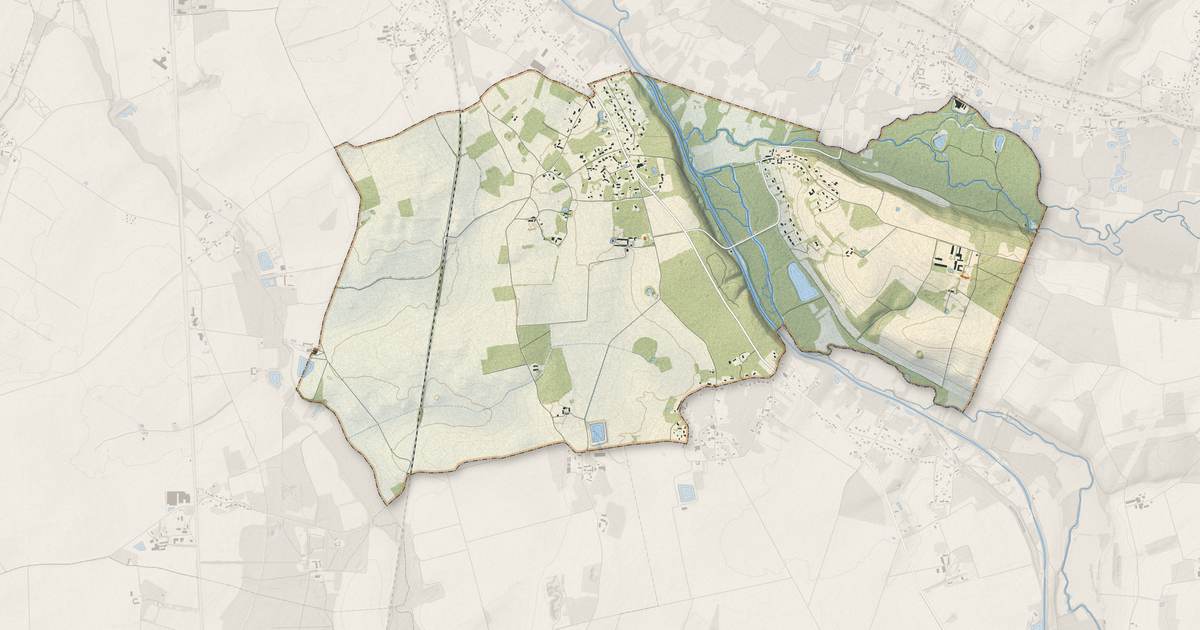 Portrait cartographique de Conflans-sur-Loing : relief, eau, forêts, bâti et voies, calculés à partir des données de l'IGN
