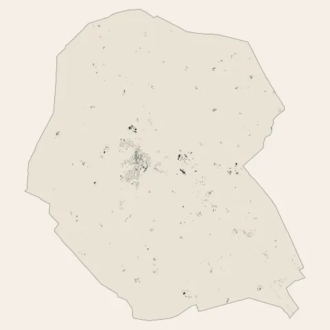 Coullons : bâti