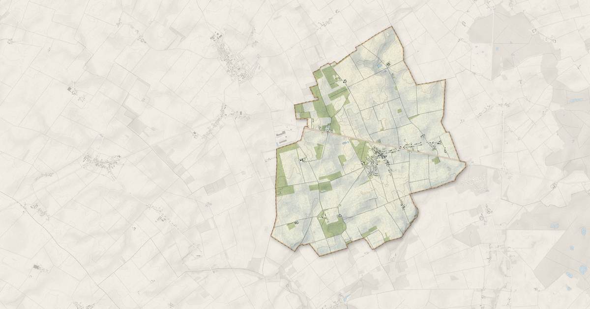 Portrait cartographique de Coulmiers : relief, eau, forêts, bâti et voies, calculés à partir des données de l'IGN
