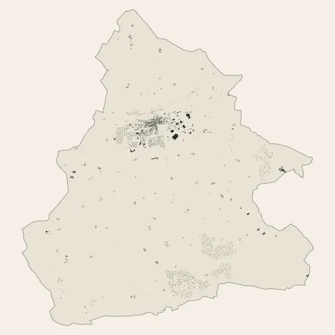 Courtenay : bâti