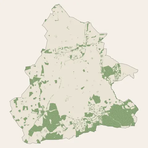 Courtenay : bois, forêts et landes