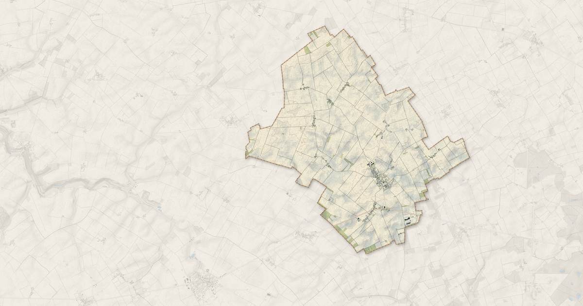 Portrait cartographique de Épieds-en-Beauce : relief, eau, forêts, bâti et voies, calculés à partir des données de l'IGN