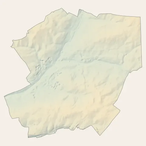 Fay-aux-Loges : relief