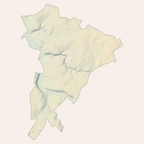 Ferrières-en-Gâtinais : relief